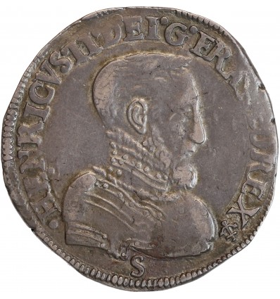 Teston 2ème type Henri II