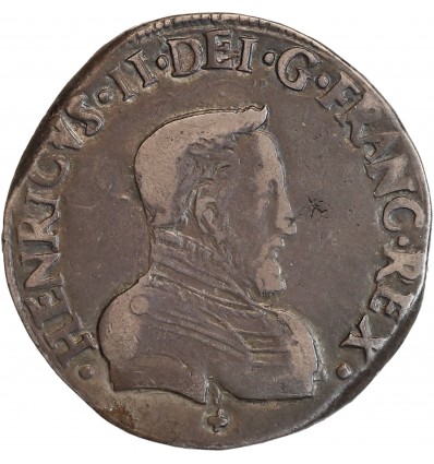 Teston du Dauphiné au nom d'Henri II - Charles IX