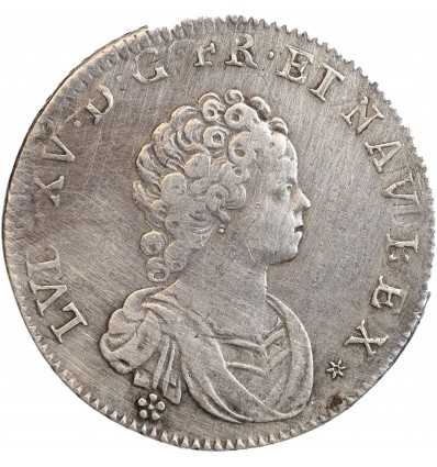 1/4 Ecu Vertugadin Louis XV