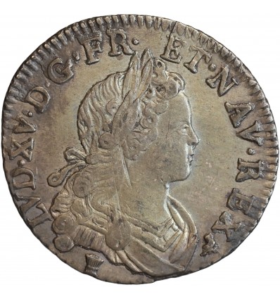 1/4 d'Ecu de Navarre - Louis XV