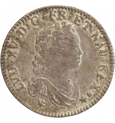 1/2 Ecu de 40 sols de Strasbourg Louis XV