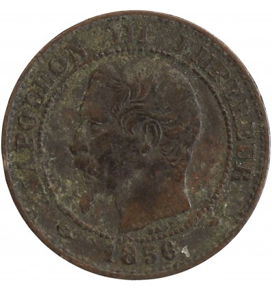 2 Centimes Napoléon III Tête Nue