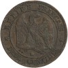 2 Centimes Napoléon III Tête Nue