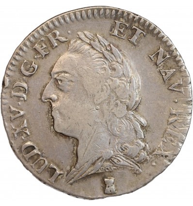 1/2 Ecu Vieille Tête Louis XV