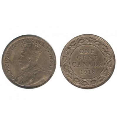 1 Cent Georges V Canada