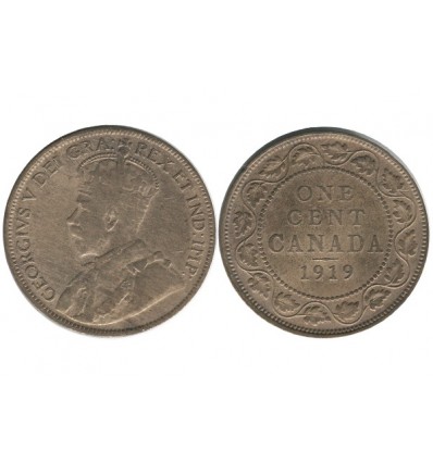 1 Cent Georges V Canada