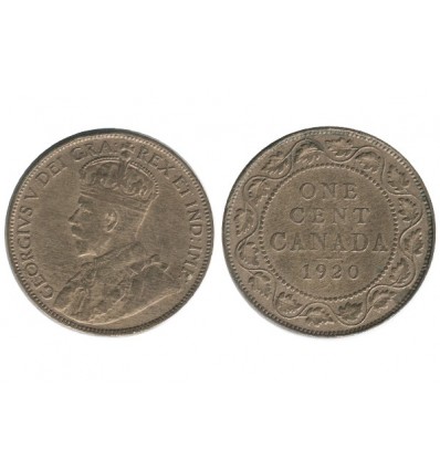 1 Cent Georges V Canada