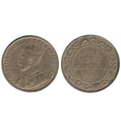 1 Cent Georges V Canada