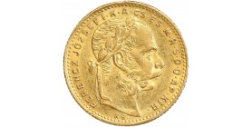 8 Forint - 20 Francs François Joseph Ier