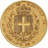 20 Lires Charles Albert - Italie - Sardaigne