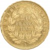 20 Francs Napoléon III Tête Nue