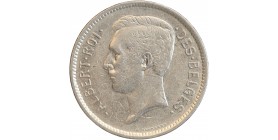 5 Francs Albert I Légende Française - Belgique