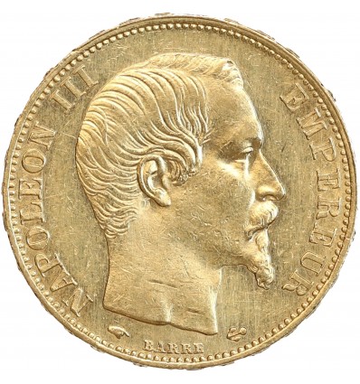 20 Francs Napoléon III Tête Nue