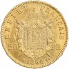 20 Francs Napoléon III Tête Laurée