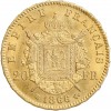 20 Francs Napoléon III Tête Laurée