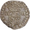 1/4 Ecu du Dauphiné - Henri IV