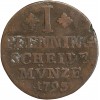 1 Pfennig - Allemagne - Brunswick Wolfenbuttel