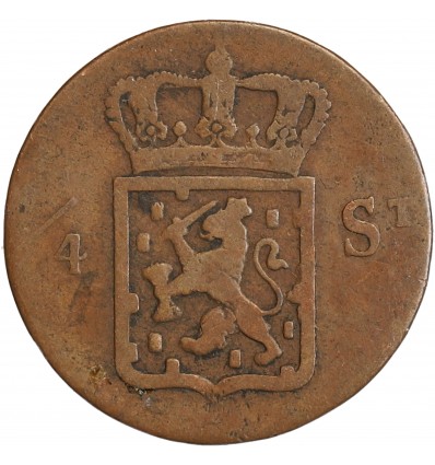 1/4 Stuiver - Indes Orientales Hollandaises