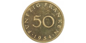 Essai de 50 Franken - Sarre