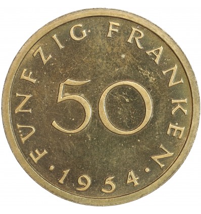 Essai de 50 Franken - Sarre