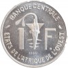 Essai de 1 Franc - Etats de l'Afrique de l'Ouest