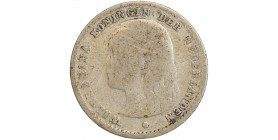 10 Cents Wilhelmine Tête Jeune - Pays-Bas
