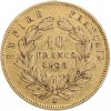 10 Francs Napoléon III Tête Nue