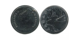 25 Cents Elisabeth II Canada