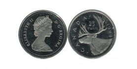 25 Cents Elisabeth II Canada