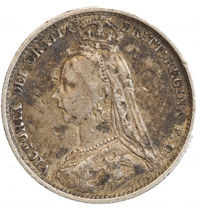 6 Pence Victoria - Grande Bretagne Argent