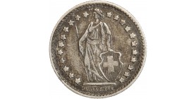 1 Franc - Suisse Argent - Faux d'Epoque Pour Servir