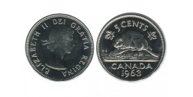 5 Cents Elisabeth II Canada