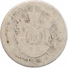 1 Franc Napoléon III Tête Laurée