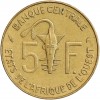 5 francs - Etats de l'Afrique de l'Ouest