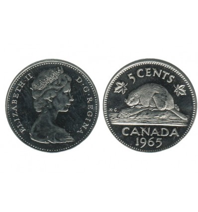 5 Cents Elisabeth II Canada