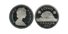 5 Cents Elisabeth II Canada