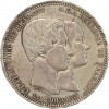 Module de 5 Francs Mariage du Duc de Brabant avec Marie Henriette - Belgique Argent
