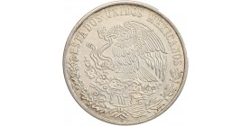 100 Pesos Mexique Argent