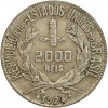 2000 Reis - Brésil Argent