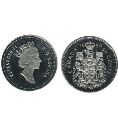 50 Cents Elisabeth II Canada