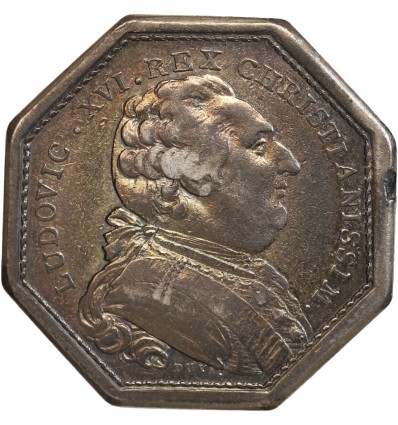 Jeton Argent Trésor Royal Louis XVI