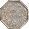 Jeton Argent Trésor Royal Louis XVI