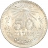 50 Centavos Mexique Argent