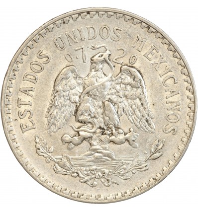 1 Peso Mexique Argent