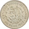 1 Peso Mexique Argent