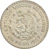 1 Peso Mexique Argent