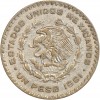 1 Peso Mexique Argent