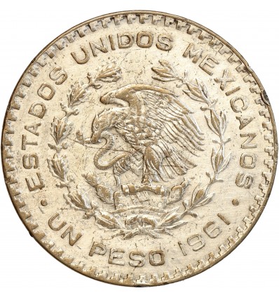 1 Peso Mexique Argent