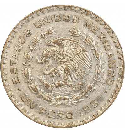 1 Peso Mexique Argent