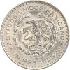 1 Peso Mexique Argent